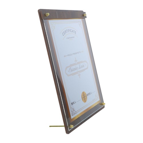 Cornice espositore certificati - espositore,