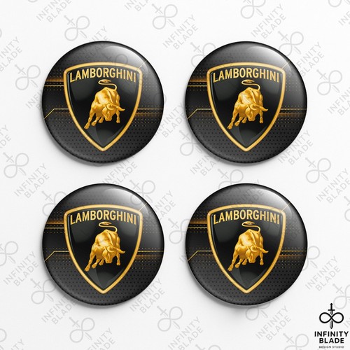 Lamborghini emblema - 4x,