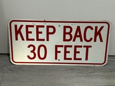 STAY BACK 30 PIEDI segnale