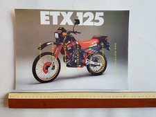 Aprilia ETX 125 1986 depliant originale italiano