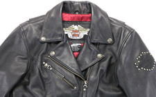 giacca harley davidson M pelle