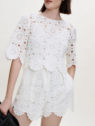 Top donna maje bianco - donna,