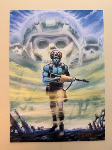 Rogue trooper 2000ad - 2000ad, quadro
