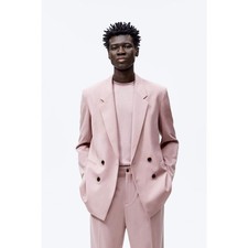 Blazer uomo Zara tg 44 rosa