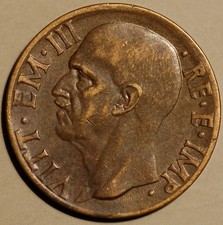 Italy 10 Centesimi 1940