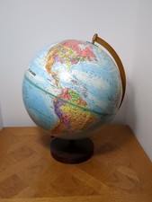 Vintage Replogle World Globe