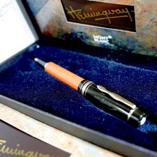 [Rara Spedizione Inclusa] MONTBLANC Penna a Sfera Hemingway Writer Serie 1992