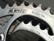 Guarnitura Campagnolo Record 10s crankset 175mm 54/44t crono NEW NIB NUOVA NOS