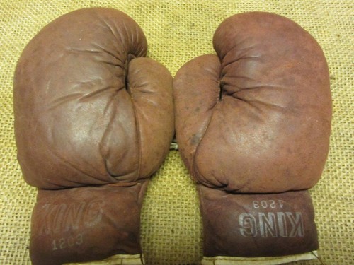 Guantoni boxe vintage king - boxe,