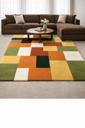 Tappeto moderno geometrico