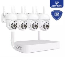 Kit Videosorveglianza NVR HD 1080p WIFI IP 4 Telecamere PTZ Infrarossi JT-8276