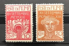 Francobolli Italia Fiume 1920