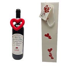 Bottiglia con etichetta