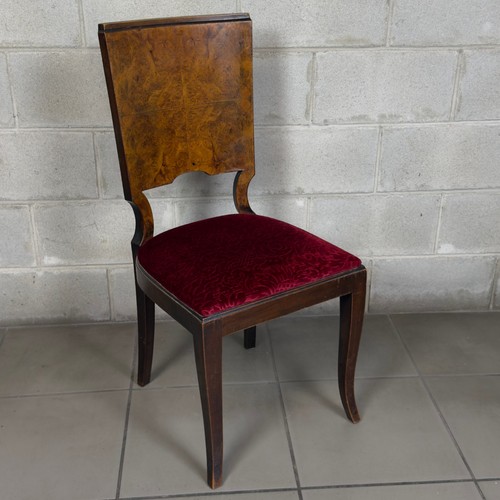 Sedia legno radica tessuto - sedia,
