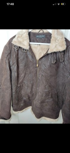 Giacca aviatore woodland pelle - aviatore,