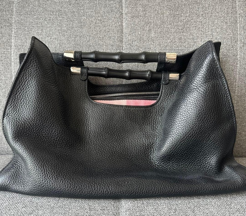 Borsa tracolla gucci bamboo - tracolla,