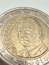 Moneta 2 euro Spagna 2001 Juan