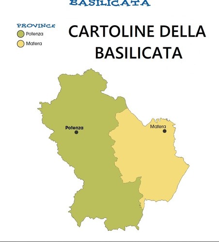 Cartoline della basilicata - cartoline,