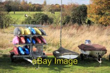 Photo 6x4 Colourful kayaks