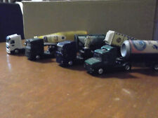 lotto n° 2   DI 4 CAMION PUBBLICITARI SCALA H0 1:87 PER PLASTICO FERROVIARIO