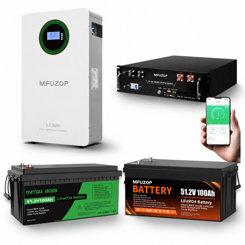 Batteria litio 48v - al, 100ah