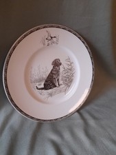 CERAMICA WEDGWOOD   GRANDE PIATTO GOLDEN RETRIEVER DOG COLLECTION CERAMIC PLATE