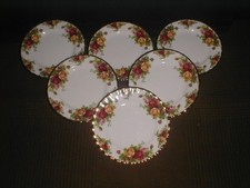 Royal Albert Old Country Roses 6,25" piatto da tè laterale x 6 INUTILIZZATO OMAGGIO UK P&P