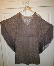 Vestito in pizzo /copricostume Philippe Mantignon -Taglia 46/48