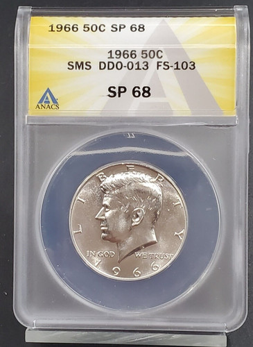Moneta mezzo dollaro - 1966, p