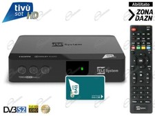 Decoder Tivusat HD Telesystem TS9018 HEVC Tivùsat con Scheda Smartcard