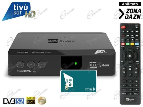 Decoder tivusat telesystem - decoder, hd