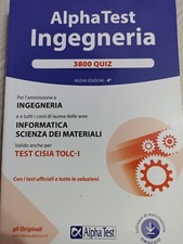 Alpha test ingegneria quiz - test.,