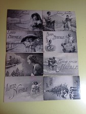 Lotto 8 Cartoline Bianco E