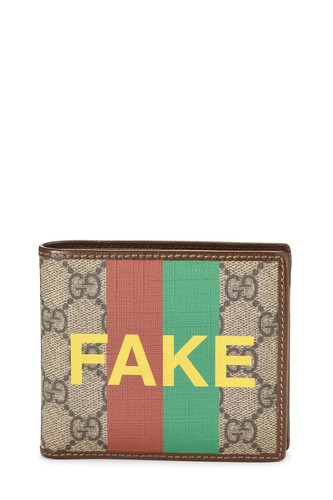 Gucci brown supreme canvas - brown,
