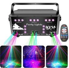 Proiettore raggio laser RGB dj