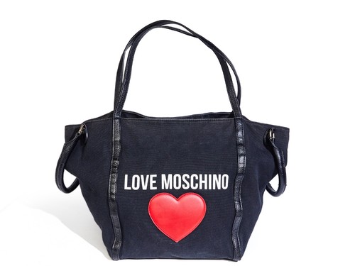 Love moschino canvas - tote, bag