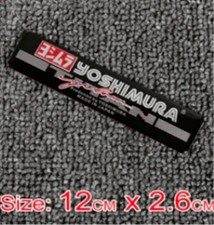 1 ADESIVO YOSHIMURA ALLUMINIO 3D 200° alta temperatura SCARICO MOTO SUZUKI honda