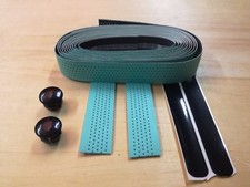 NASTRO MANUBRIO PLASTIFICATO CELESTE BIANCHI BICI CORSA VINTAGE E FIXED