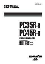 Komatsu pc35r pc45r - pc35r-8,pc45r-8,