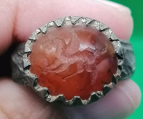 Anello cavallo intaglio - anello,