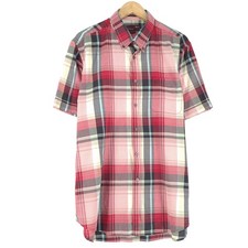 Vintage Marlboro Classics Camicia da Uomo Rosso a Quadri Flanella Mq5 Taglia 2XL