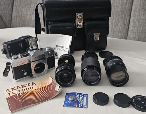 Exakta tl1000 set fotocamera - exakta,
