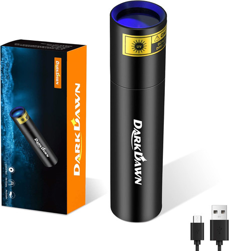 Torcia 365nm ricaricabile - uv,