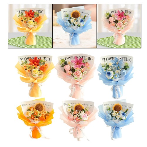 Bouquet fiori all uncinetto - di, all'uncinetto