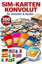 Lotto schede sim - sim, scadute