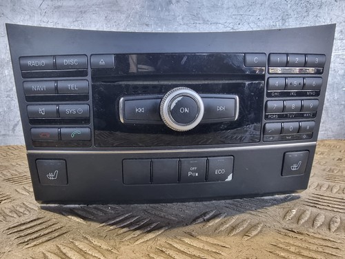 Mercedes e350 radio head unit - mercedes,