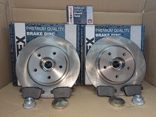 Rear Brake Discs + Pads For