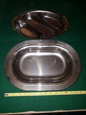 Vassoi Set 2x Acciaio Inox