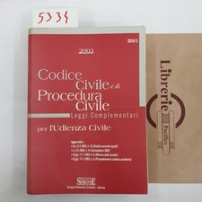 CODICE CIVILE E DI PROCEDURA