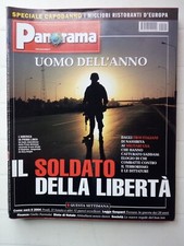 RIVISTA PANORAMA -  GENNAIO 2004 - IL SOLDATO DELLA LIBERTA' - UOMO DELL'ANNO